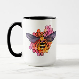 Caneca Bee Honeycomb