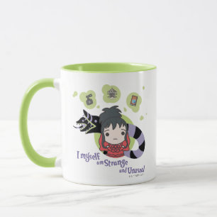 Caneca Beetlesumo   Chibi Lydia "Estranho e incomum"