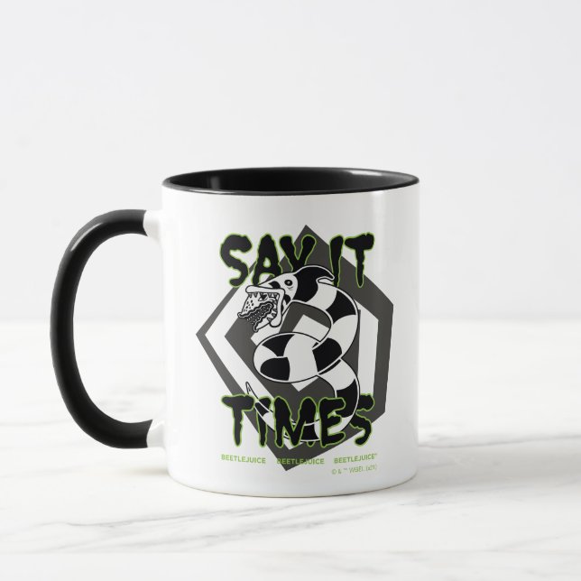 Caneca Beetlesumo | Diga 3 Vezes (Esquerda)