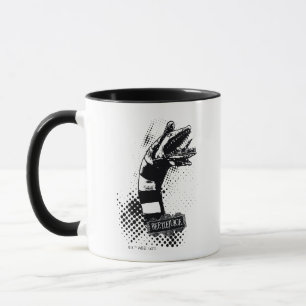 Caneca Beetlesumo Ilustração de minhoca