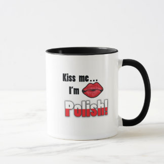 Caneca Beije-me que eu sou polonês