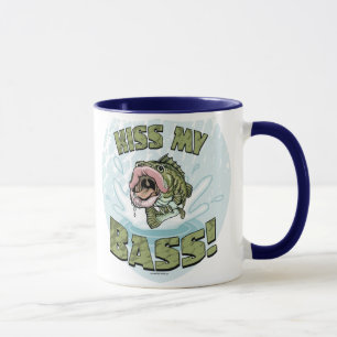 Caneca Beije minha engrenagem grande baixa dos peixes da