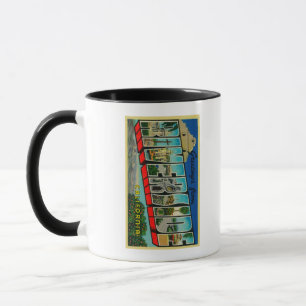 Caneca Beira-rio, Califórnia - grandes cenas da letra