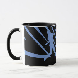 Caneca Beisebol do Esporte Blue Mug