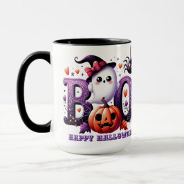 Caneca Bela Espírito Personalizável do Halloween