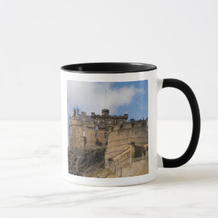 Caneca Bela famosa gigante Castelo de Edimburgo em