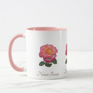 Caneca Bela Flor de Rosa