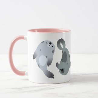 Caneca Belas Festas de Cartoon de Cartoon