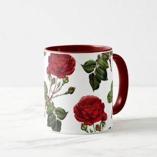 Caneca Belas Rosas vermelhas