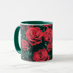 Caneca Belas Rosas vermelhas