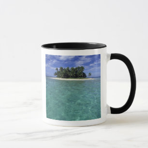 Caneca Belize, Barrier Reef, ilha sem nome ou gaivota.