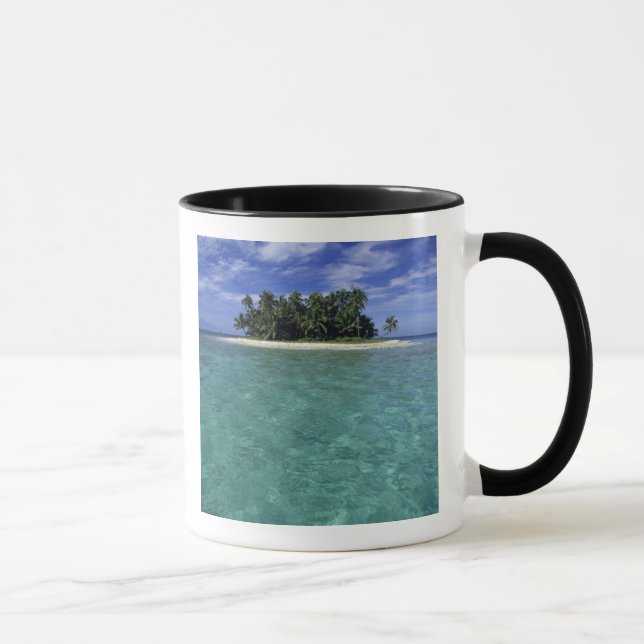 Caneca Belize, Barrier Reef, ilha sem nome ou gaivota. (Direita)