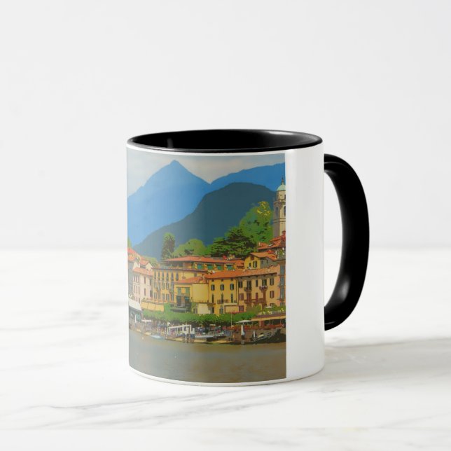 Caneca Bellagio Itália Poster (Frente Esquerda)