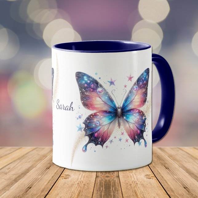Caneca Belo Blue Fantasy Star Swirfly (Criador carregado)