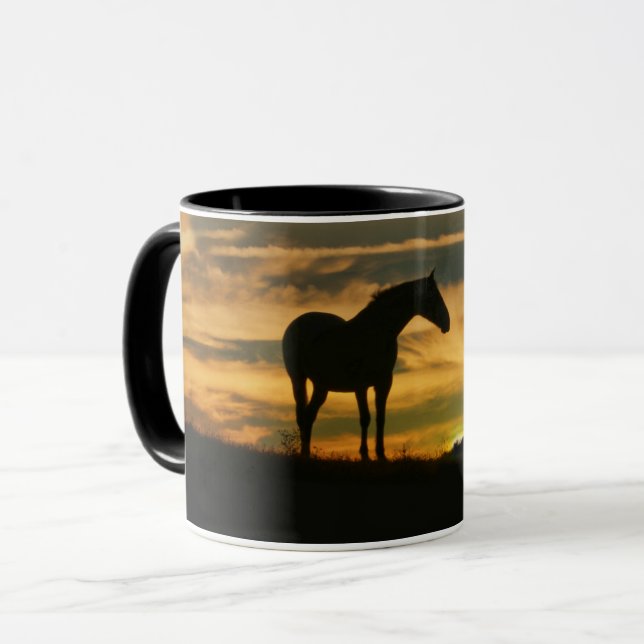 Caneca Belo Cavalo e Sol (Frente Esquerda)