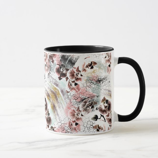 Caneca Belo na moda de orquídea (Direita)