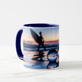 Caneca Belo Sunset Surfer Lensball