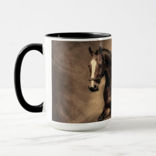 Caneca Belo travesseiro decorativo marrom