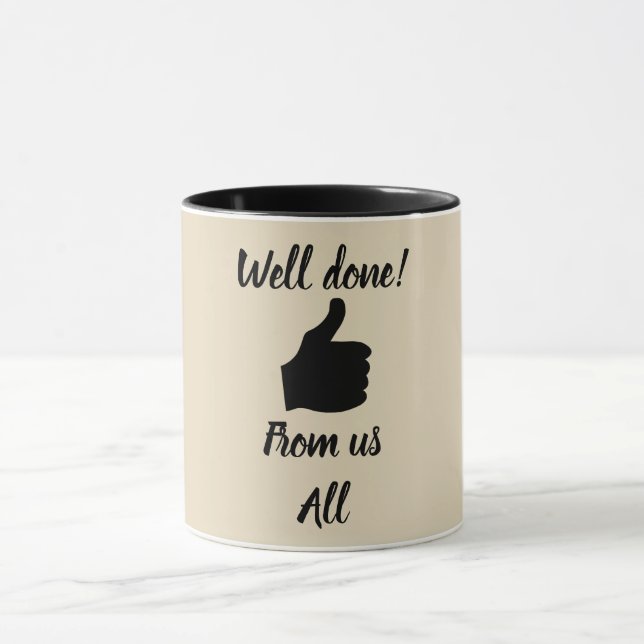 Caneca Bem feito de todos nós. (Centro)