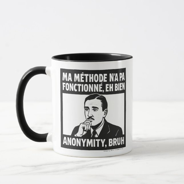 Caneca Bem, o meu método não funcionou - Francês (Esquerda)