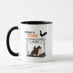 Caneca Bem-vindo ao TEXAS Mug