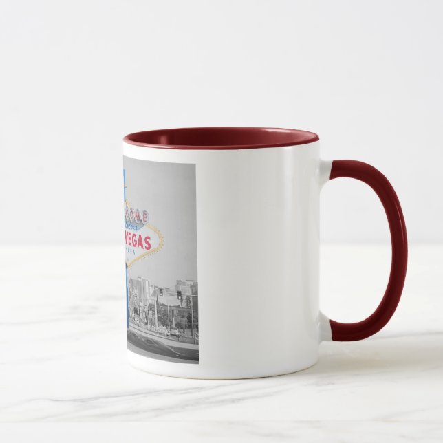 Caneca Bem-vindos à Fabulosa Las Vegas Ringer Mug (Direita)
