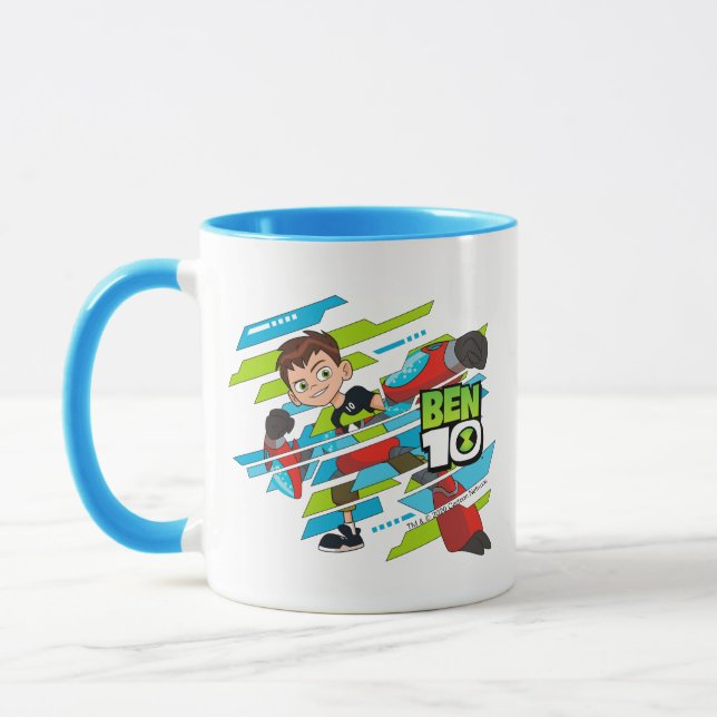 Caneca Ben 10 Transformação de DNA em estouro (Esquerda)