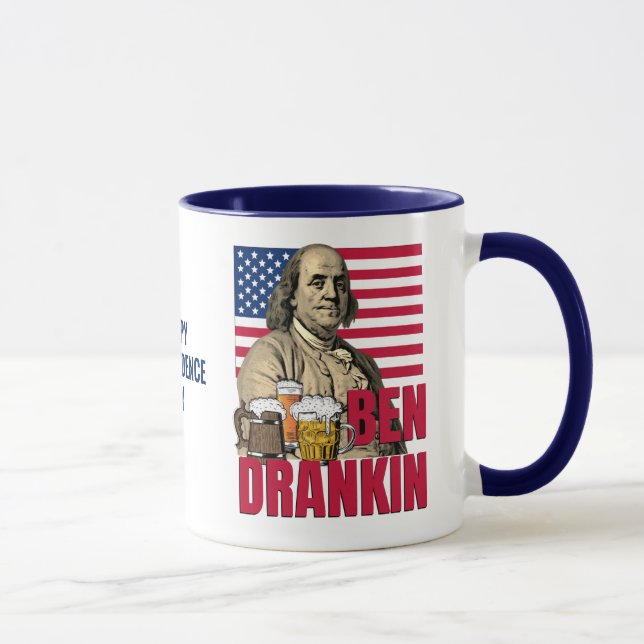 Caneca BEN DRANKIN 4 de julho (Direita)