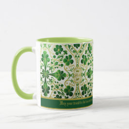 Caneca Bênção Irlandesa Personalizada | Que as suas pertu