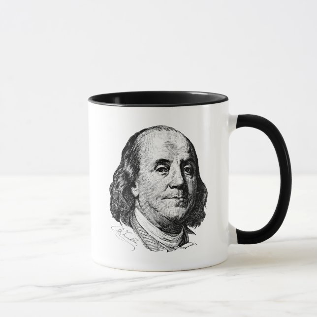 Caneca Benjamin Franklin (Direita)