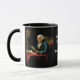 Caneca Benjamin Franklin, por David Martin 1767