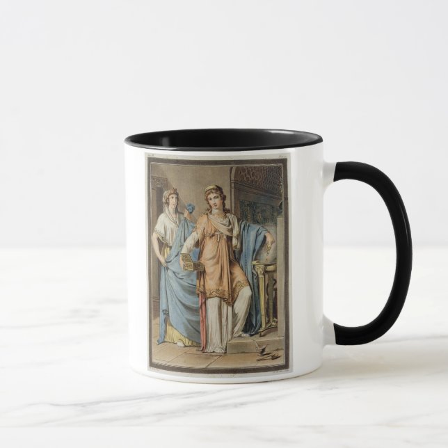Caneca Berenice, traje para "Berenice" por Jean Racine, f (Direita)