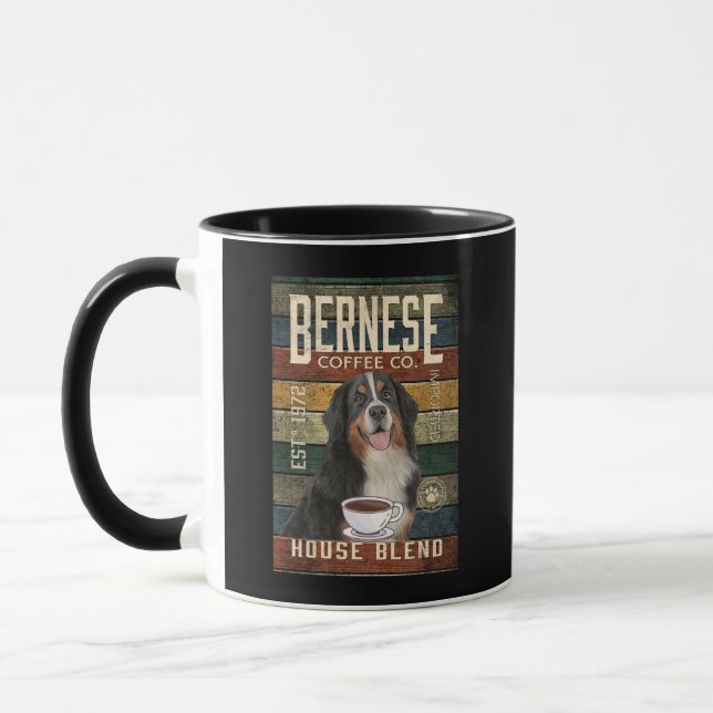 Caneca Bernese Mountain Dog Coffee (Esquerda)