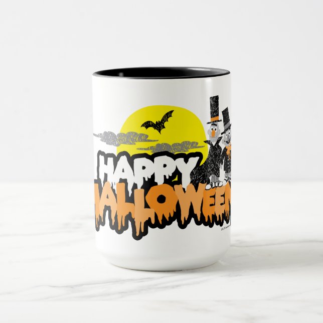 Caneca Bert e Ernie | Feliz Halloween (Centro)