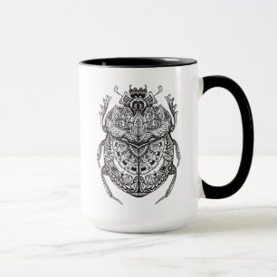 Caneca Besouro africano Zendoodle