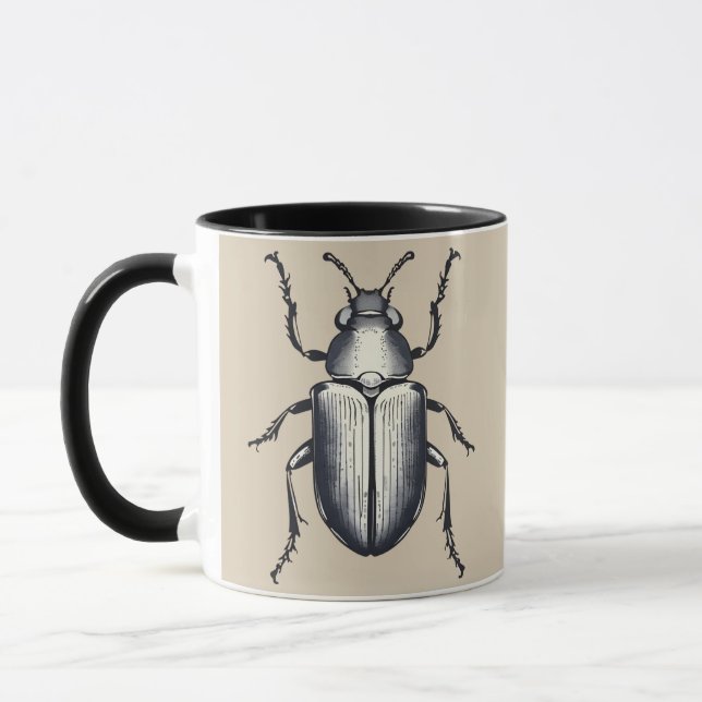 Caneca Besouro Preto (Esquerda)