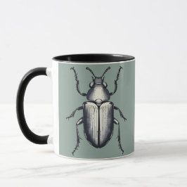 Caneca Besouro Preto