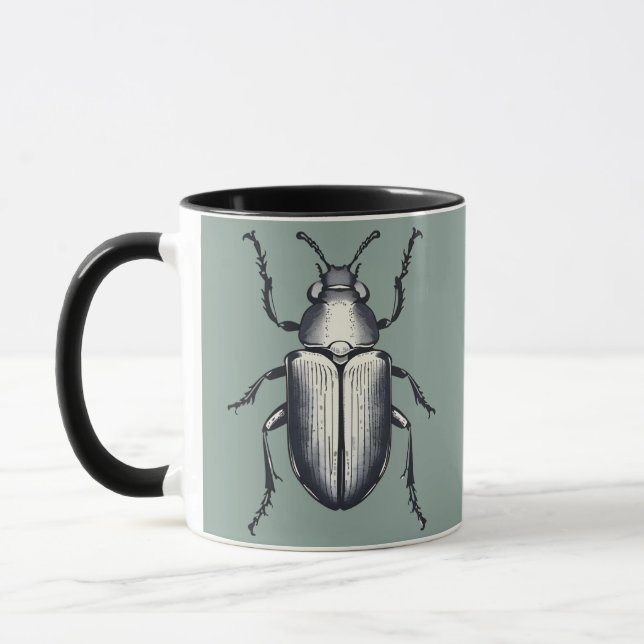 Caneca Besouro Preto (Esquerda)