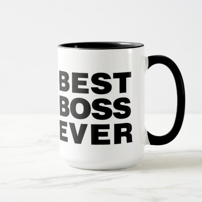 CANECA BEST BOSS EVER (Direita)