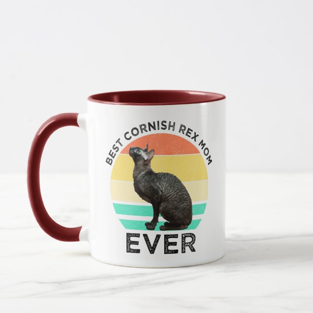 Caneca Best Cornish Rex Mom Ever (Esquerda)