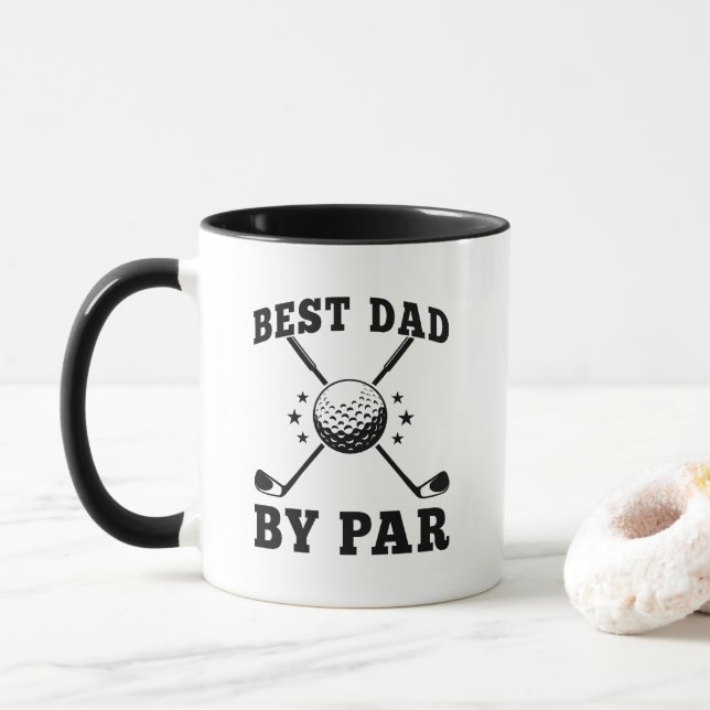 Caneca Best Dad Golf Mug (Com Donut)
