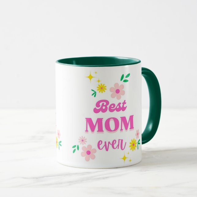 Caneca Best Mom (Frente Esquerda)
