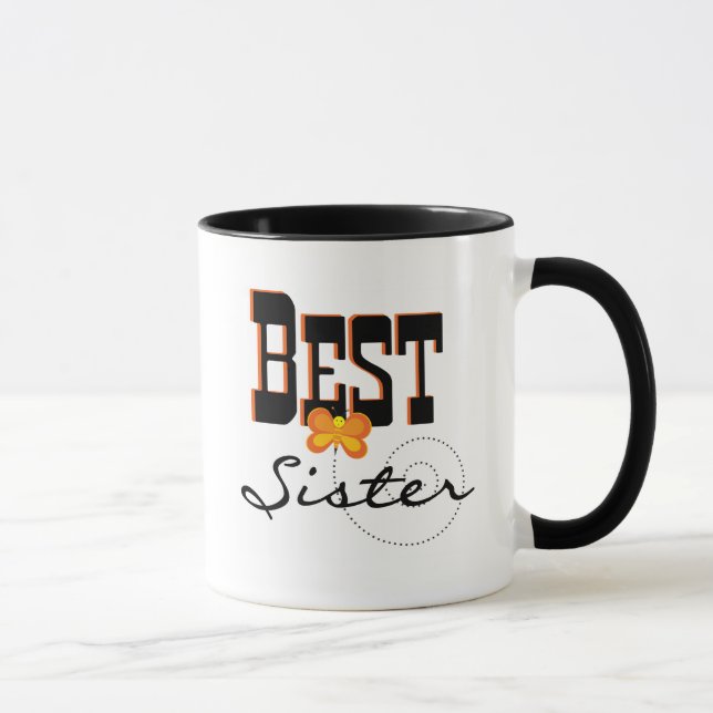 Caneca Best Sister T-shirts e presentes (Direita)
