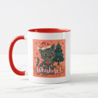 Caneca Best Whiskers! Cute & Funny Cat