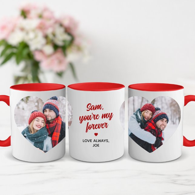 Caneca Best Wife Ever 2-Photo Custom Message (Criador carregado)