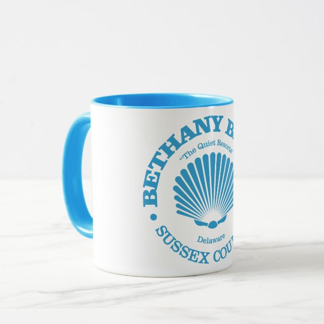 Caneca Bethany Beach (concha) (Frente Esquerda)