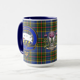 Caneca Bethune Clan Crachá & Tartan