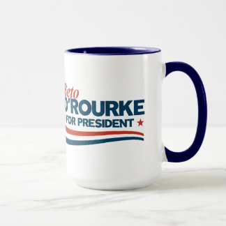 Caneca Beto O'Rourke para o presidente