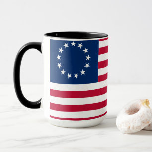 Caneca Betsy Ross Old Glory American Flag