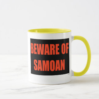 Caneca Beware do Samoan